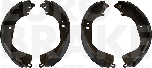 Eurobrake 58492722564 - Brake Shoe Set www.autospares.lv