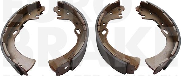 Eurobrake 58492722510 - Brake Shoe Set www.autospares.lv