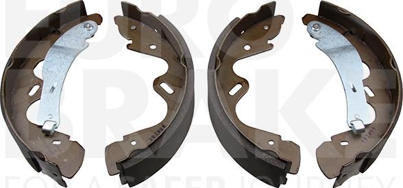 Eurobrake 58492722735 - Bremžu loku komplekts autospares.lv