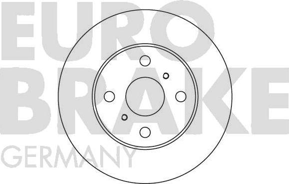 Eurobrake 5815204535 - Bremžu diski www.autospares.lv