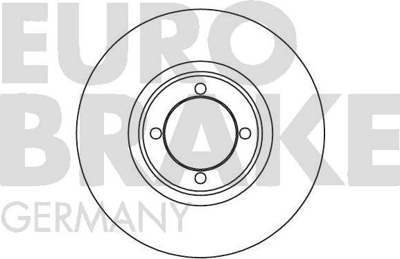 Eurobrake 5815204811 - Bremžu diski autospares.lv