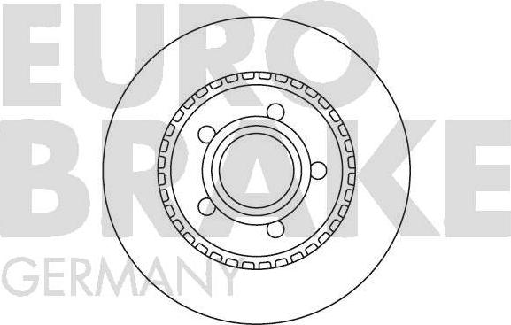 Eurobrake 5815204752 - Bremžu diski autospares.lv