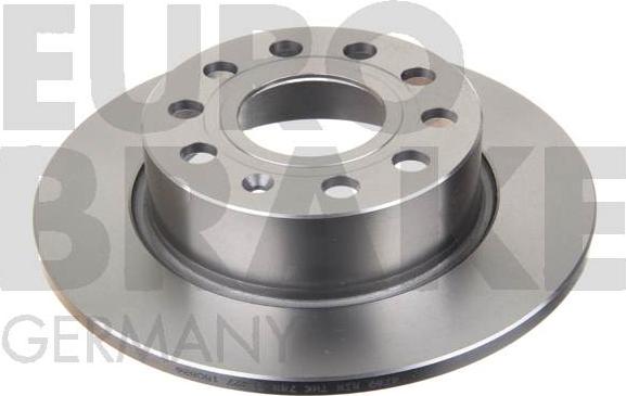 Eurobrake 5815204789 - Brake Disc www.autospares.lv