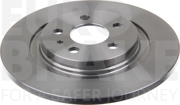 Eurobrake 5815201934 - Тормозной диск www.autospares.lv