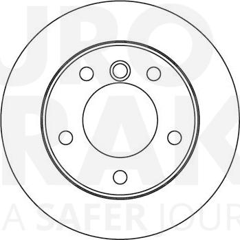 Eurobrake 5815203378 - Bremžu diski www.autospares.lv