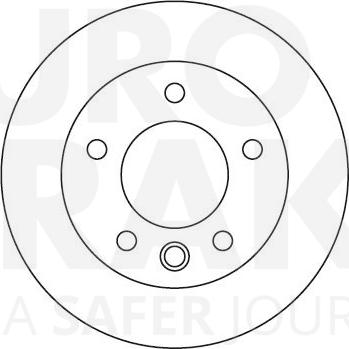 Eurobrake 5815203377 - Bremžu diski www.autospares.lv