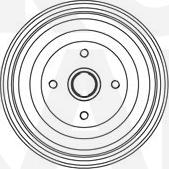 Eurobrake 5825254731 - Bremžu trumulis www.autospares.lv