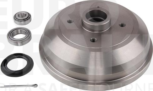 Eurobrake 5825253621 - Brake Drum www.autospares.lv