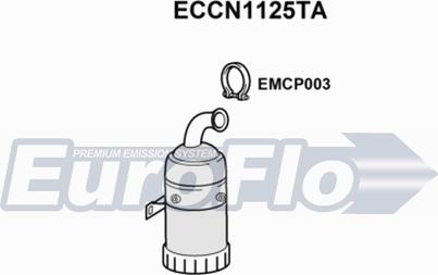 EuroFlo ECCN1125TA - Катализатор www.autospares.lv