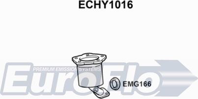 EuroFlo ECHY1016 - Katalizators autospares.lv