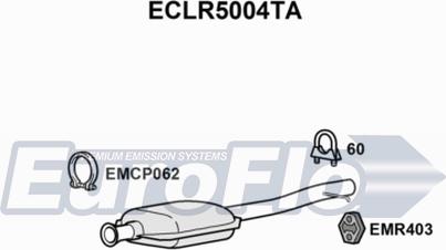 EuroFlo ECLR5004TA - Catalytic Converter www.autospares.lv