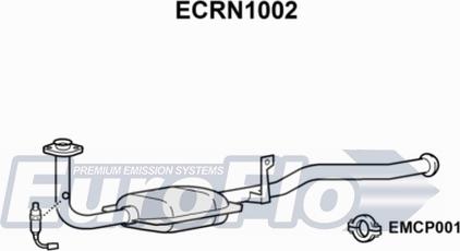 EuroFlo ECRN1002 - Katalizators www.autospares.lv