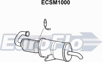 EuroFlo ECSM1000 - Катализатор www.autospares.lv