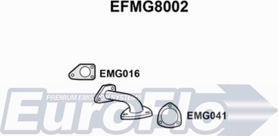 EuroFlo EFMG8002 - Izplūdes caurule www.autospares.lv