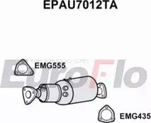 EuroFlo EPAU7012TA - Nosēdumu / Daļiņu filtrs, Izplūdes gāzu sistēma autospares.lv