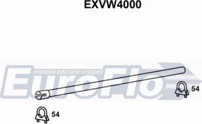 EuroFlo EXVW4000 - Izplūdes caurule autospares.lv