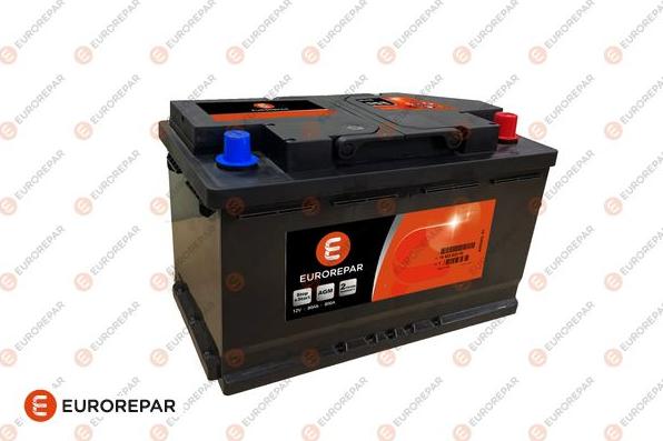 EUROREPAR 1692582580 - Starter Battery www.autospares.lv