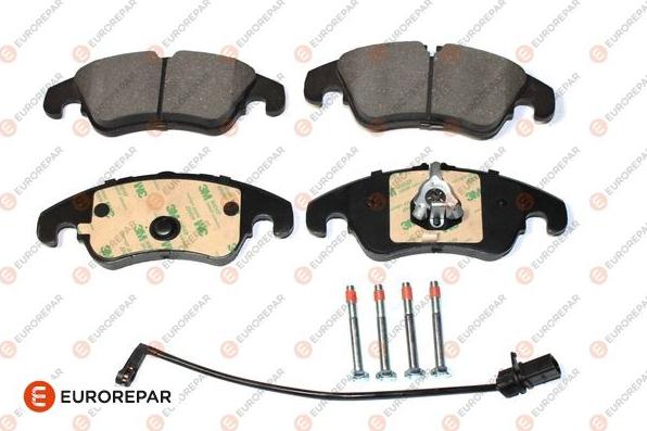 EUROREPAR 1697648980 - Bremžu uzliku kompl., Disku bremzes www.autospares.lv