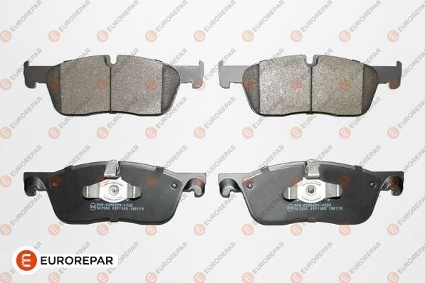 EUROREPAR 1697648480 - Bremžu uzliku kompl., Disku bremzes www.autospares.lv