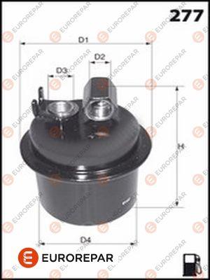 EUROREPAR 1643631980 - Топливный фильтр www.autospares.lv