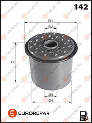 EUROREPAR 1643625480 - Degvielas filtrs autospares.lv