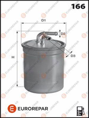 EUROREPAR 1643625680 - Degvielas filtrs www.autospares.lv