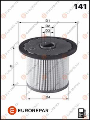 EUROREPAR 1643626880 - Fuel filter www.autospares.lv