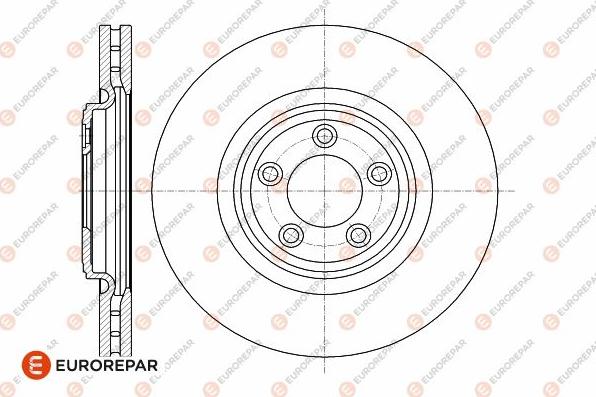 EUROREPAR 1642759480 - Bremžu diski www.autospares.lv