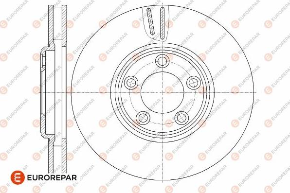 EUROREPAR 1642759580 - Bremžu diski www.autospares.lv