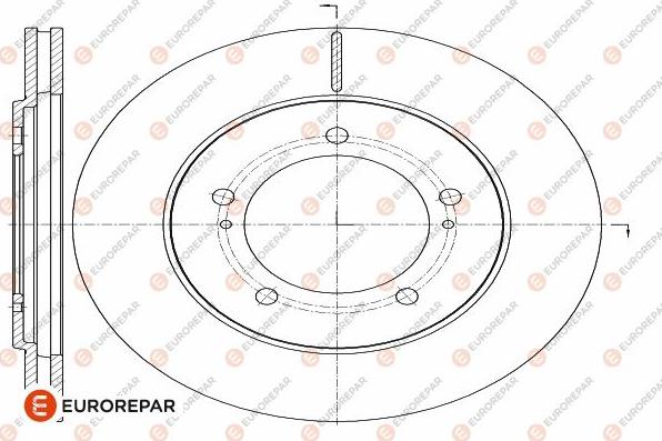 EUROREPAR 1642759280 - Bremžu diski www.autospares.lv