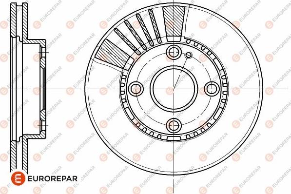 EUROREPAR 1642755980 - Bremžu diski www.autospares.lv