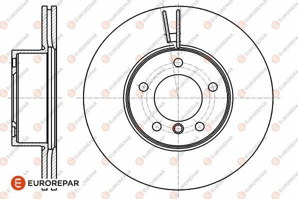 EUROREPAR 1642755780 - Bremžu diski www.autospares.lv