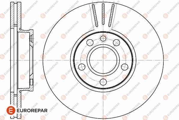 EUROREPAR 1642750380 - Bremžu diski www.autospares.lv