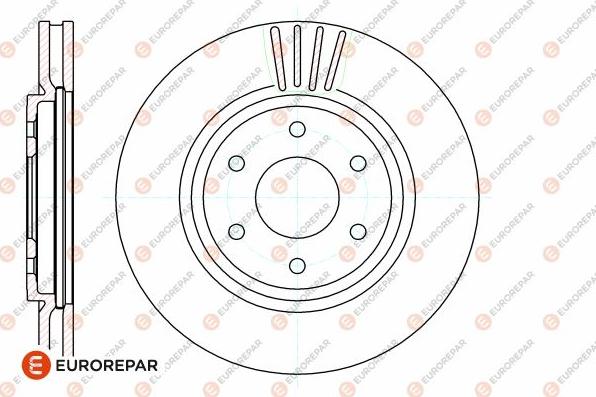 EUROREPAR 1642758580 - Bremžu diski www.autospares.lv