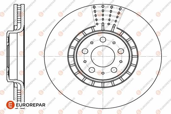 EUROREPAR 1642753980 - Bremžu diski www.autospares.lv