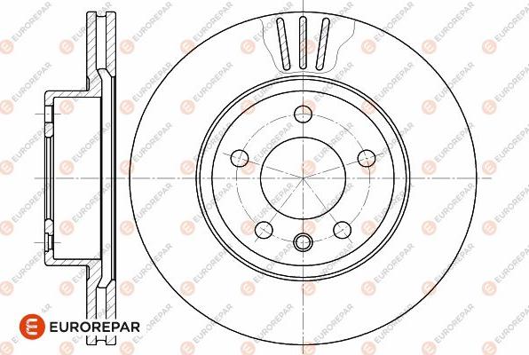 EUROREPAR 1642757980 - Bremžu diski www.autospares.lv