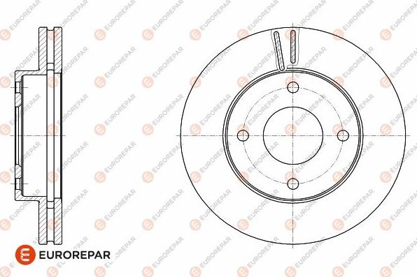 EUROREPAR 1642764980 - Bremžu diski autospares.lv