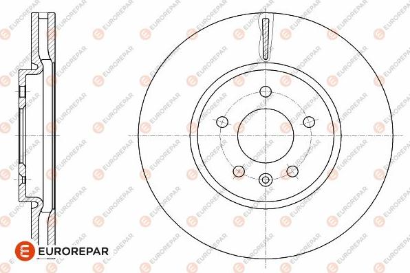 EUROREPAR 1642764880 - Bremžu diski autospares.lv