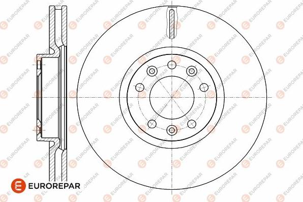 EUROREPAR 1642760480 - Bremžu diski www.autospares.lv