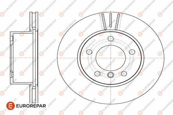 EUROREPAR 1642760580 - Bremžu diski www.autospares.lv