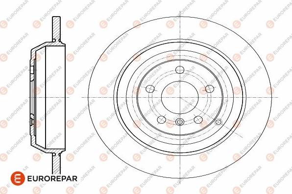 EUROREPAR 1642768680 - Bremžu diski autospares.lv