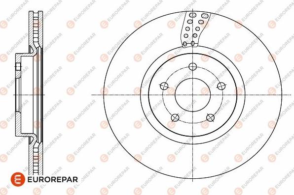 EUROREPAR 1642763580 - Bremžu diski www.autospares.lv