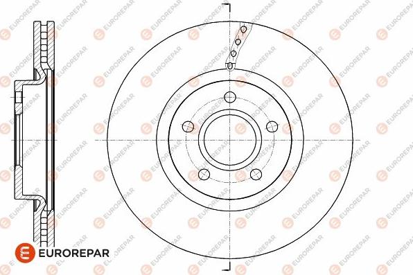 EUROREPAR 1642763380 - Bremžu diski www.autospares.lv