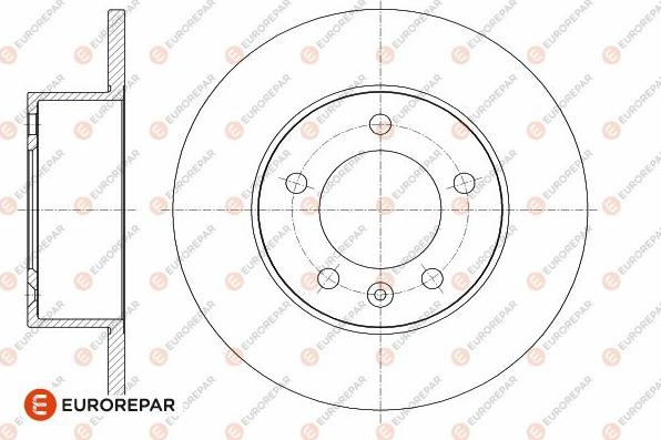 EUROREPAR 1642767380 - Bremžu diski autospares.lv