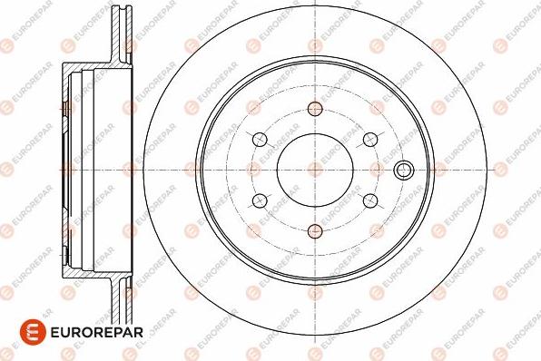 EUROREPAR 1642772280 - Bremžu diski autospares.lv