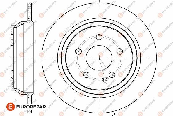 EUROREPAR 1642777280 - Bremžu diski www.autospares.lv