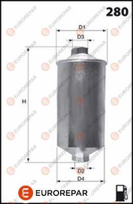 EUROREPAR 1667443080 - Degvielas filtrs autospares.lv