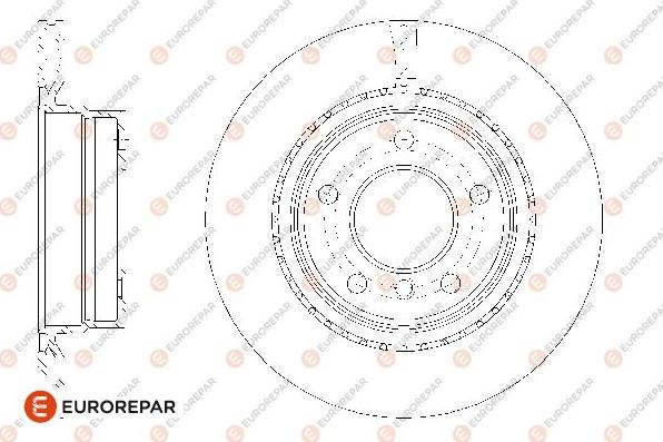 EUROREPAR 1667856080 - Bremžu diski autospares.lv