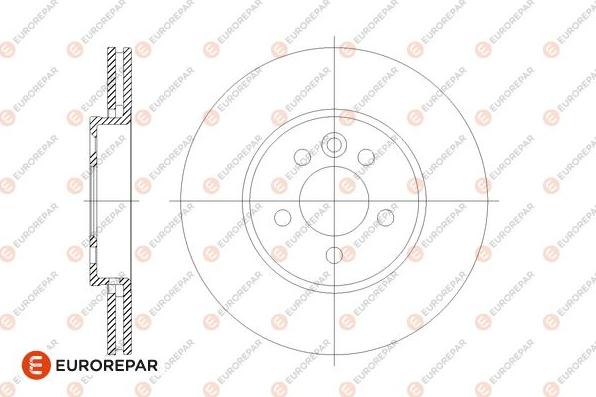 EUROREPAR 1667856380 - Bremžu diski autospares.lv