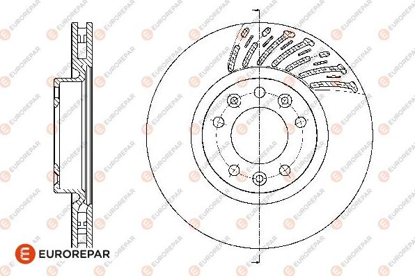 EUROREPAR 1667851280 - Bremžu diski autospares.lv